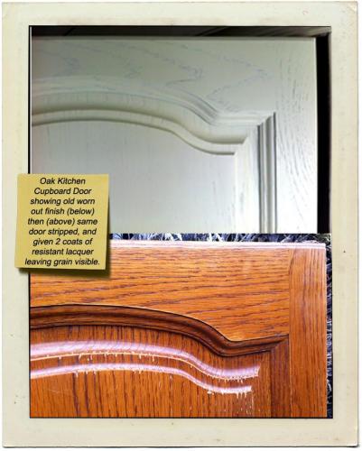 oak kitchencupboard door